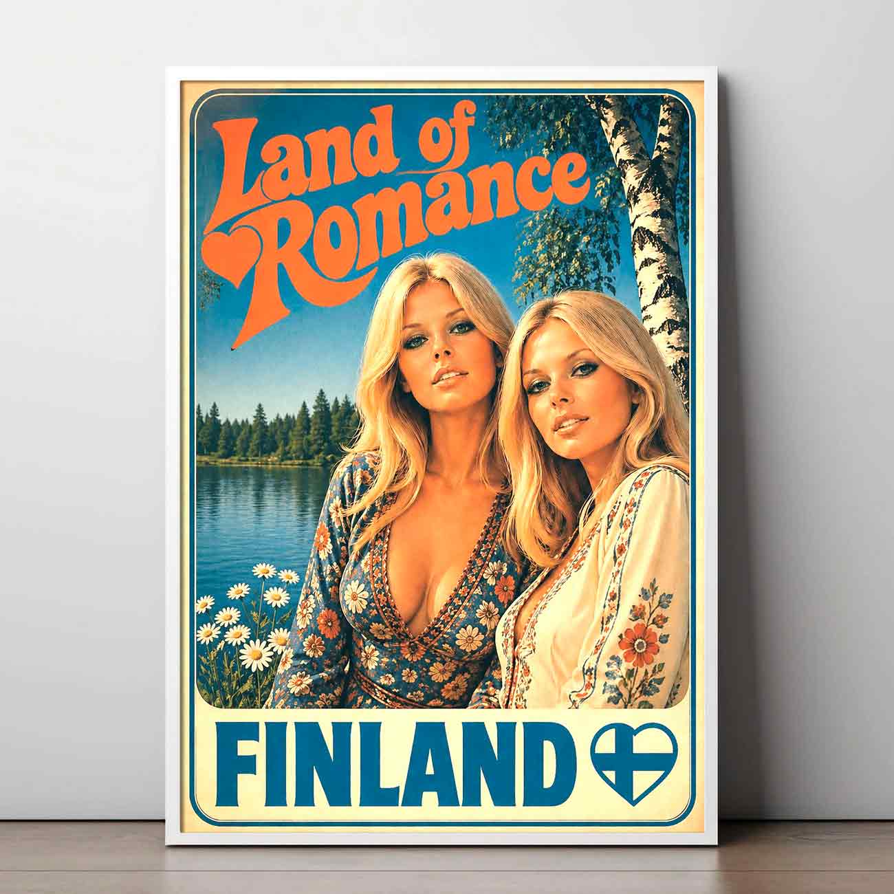 Juliste Matkailu Finland land of romance LÖ 50x70 70x100_5aaa_2