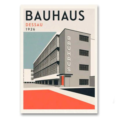 Juliste Bauhaus Dessau 1926