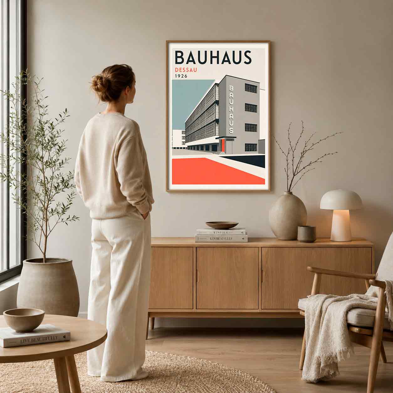 Juliste design Bauhaus LÖ 40×55 50×70-1aaa
