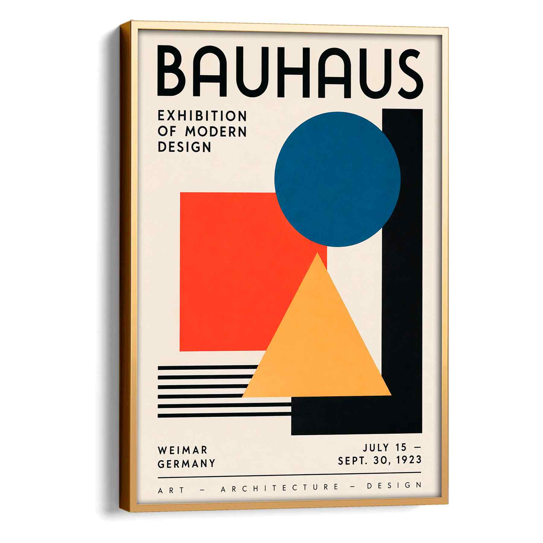 Juliste design bauhaus LÖ 40×60 50×75-1aa