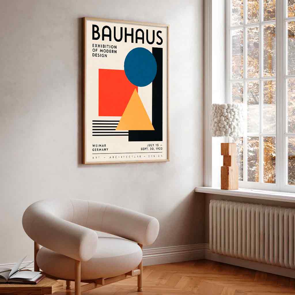 Juliste design bauhaus LÖ 40×60 50×75-1aaa