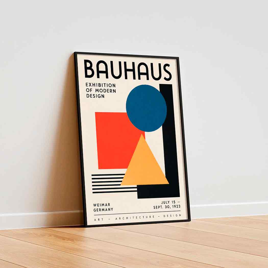 Juliste design bauhaus LÖ 40×60 50×75-1aaaa
