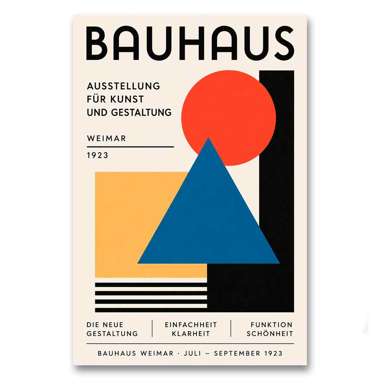 Juliste Bauhaus – Ausstellung für Kunst und Gestaltung