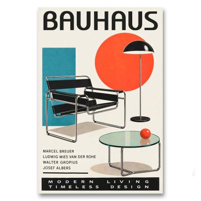 Juliste Bauhaus - Modern Living, Timeless Design