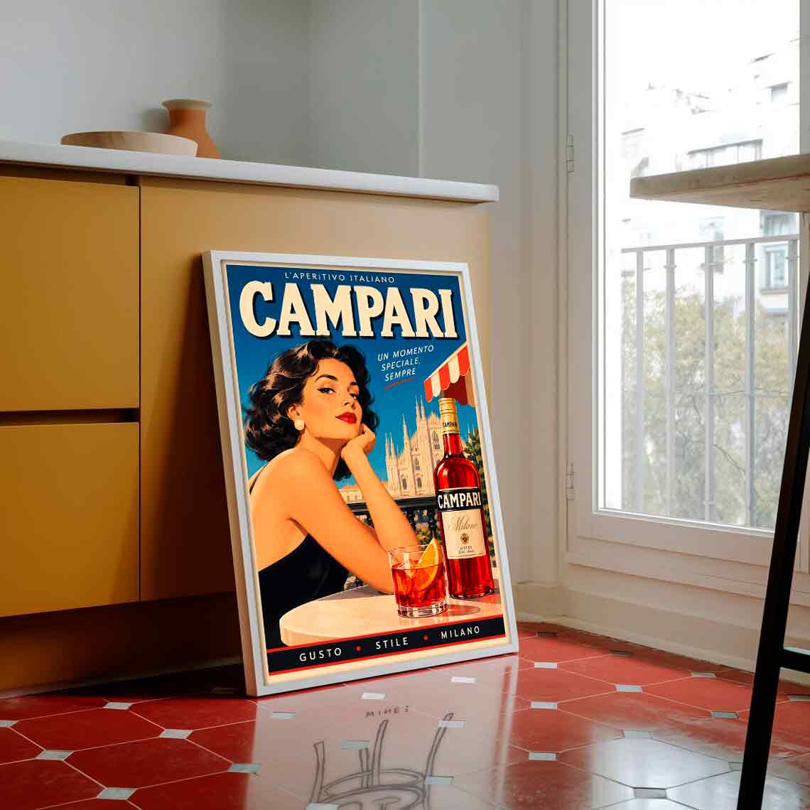 Juliste juomat campari LÖ 40×60 50×75-3aaa