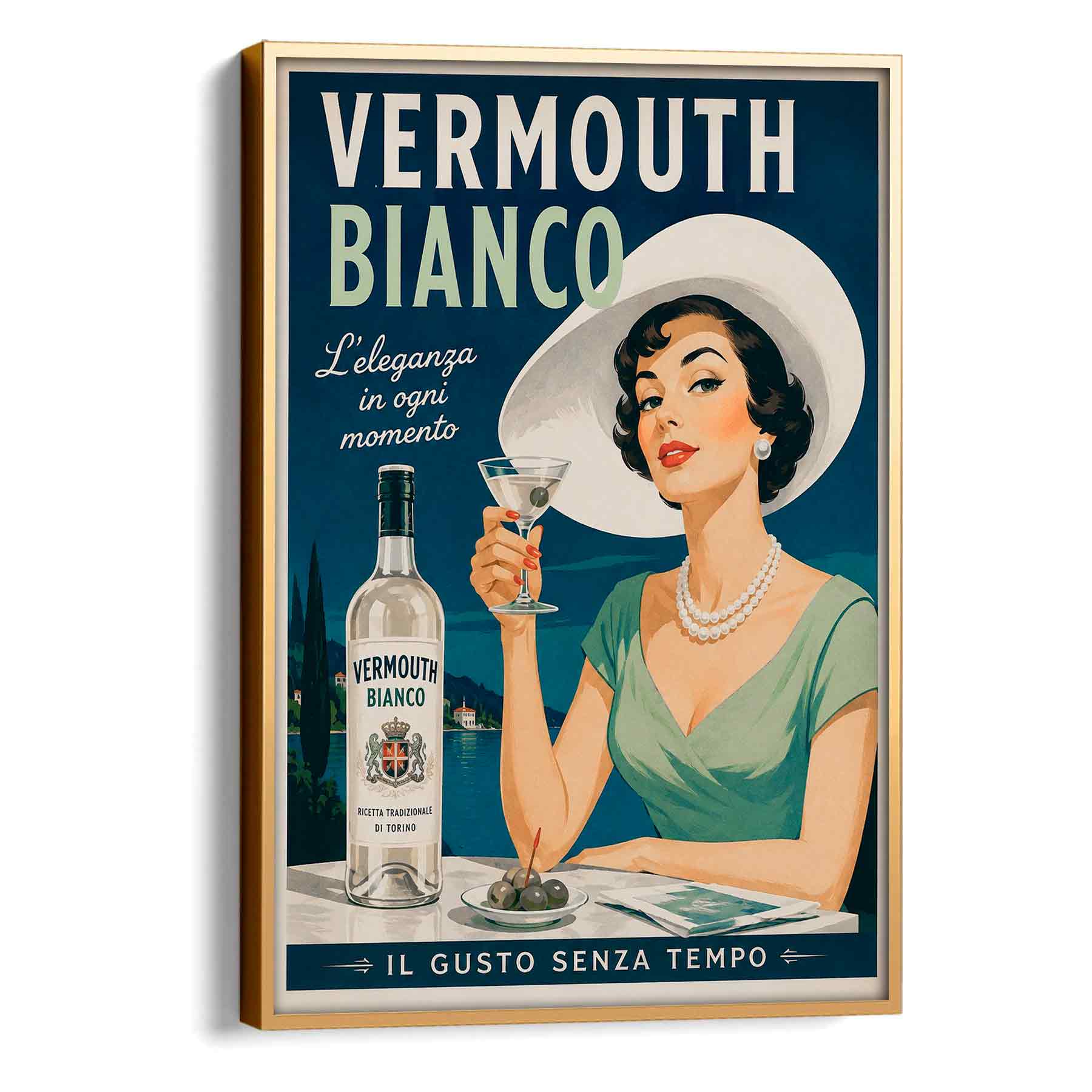 Juliste juomat vermouth LÖ 40×55 50×70-1aa