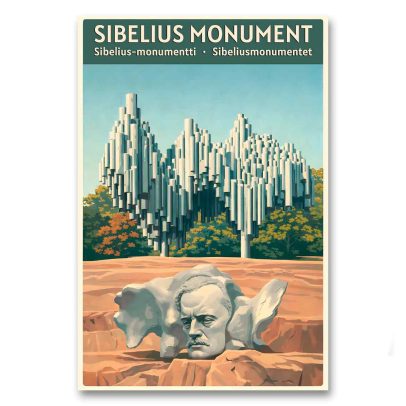 Juliste Sibelius monumentti