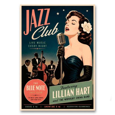 Juliste Jazz Club - Featuring Lillian Hart