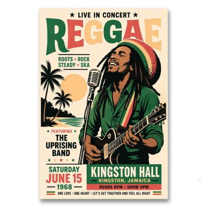 Juliste Reggae - Live in Concert