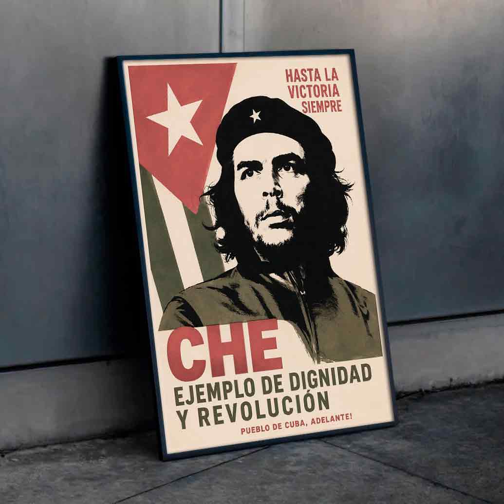 Juliste propaganda Kuuba LÖ 40×55 50×70-6aaa