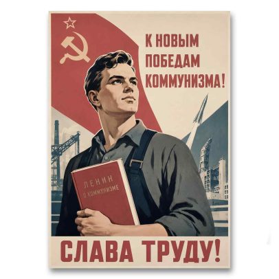 Juliste Neuvostopropagandaa 4