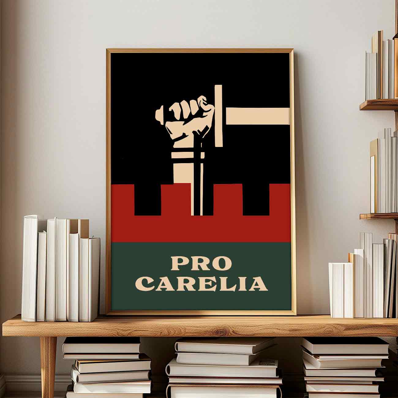 Juliste propaganda karjalan puolesta Akateeminen Karjalaseura Toivo Vikstedt 1921 50×70-1aaaa