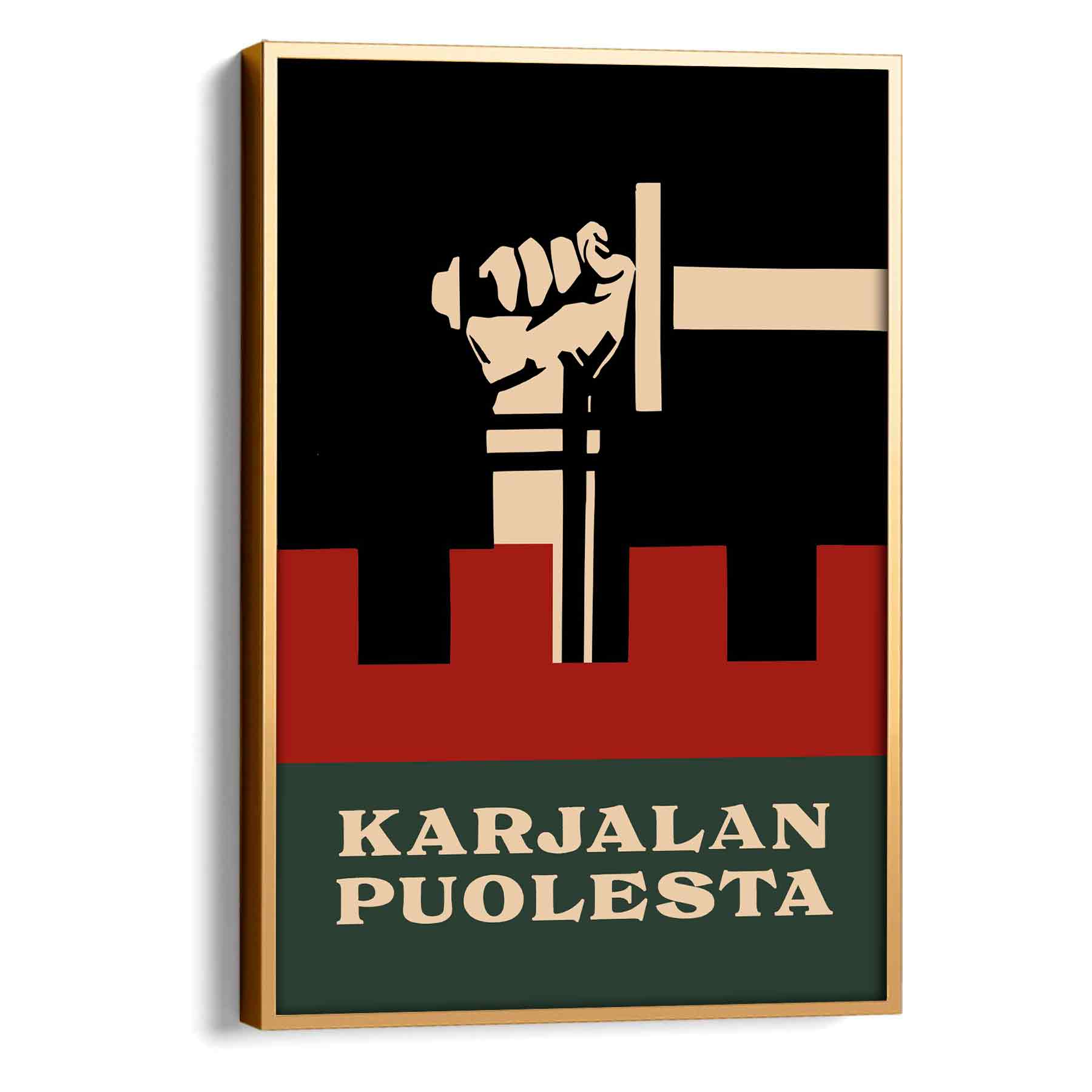 Juliste propaganda karjalan puolesta Akateeminen Karjalaseura Toivo Vikstedt 1921 50×70-2aa
