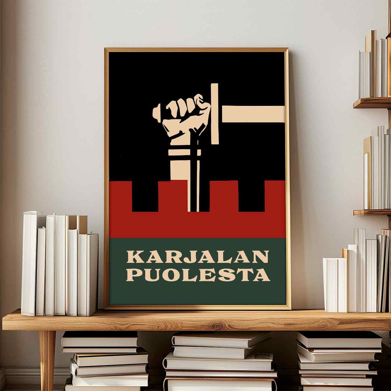 Juliste propaganda karjalan puolesta Akateeminen Karjalaseura Toivo Vikstedt 1921 50×70-2aaa
