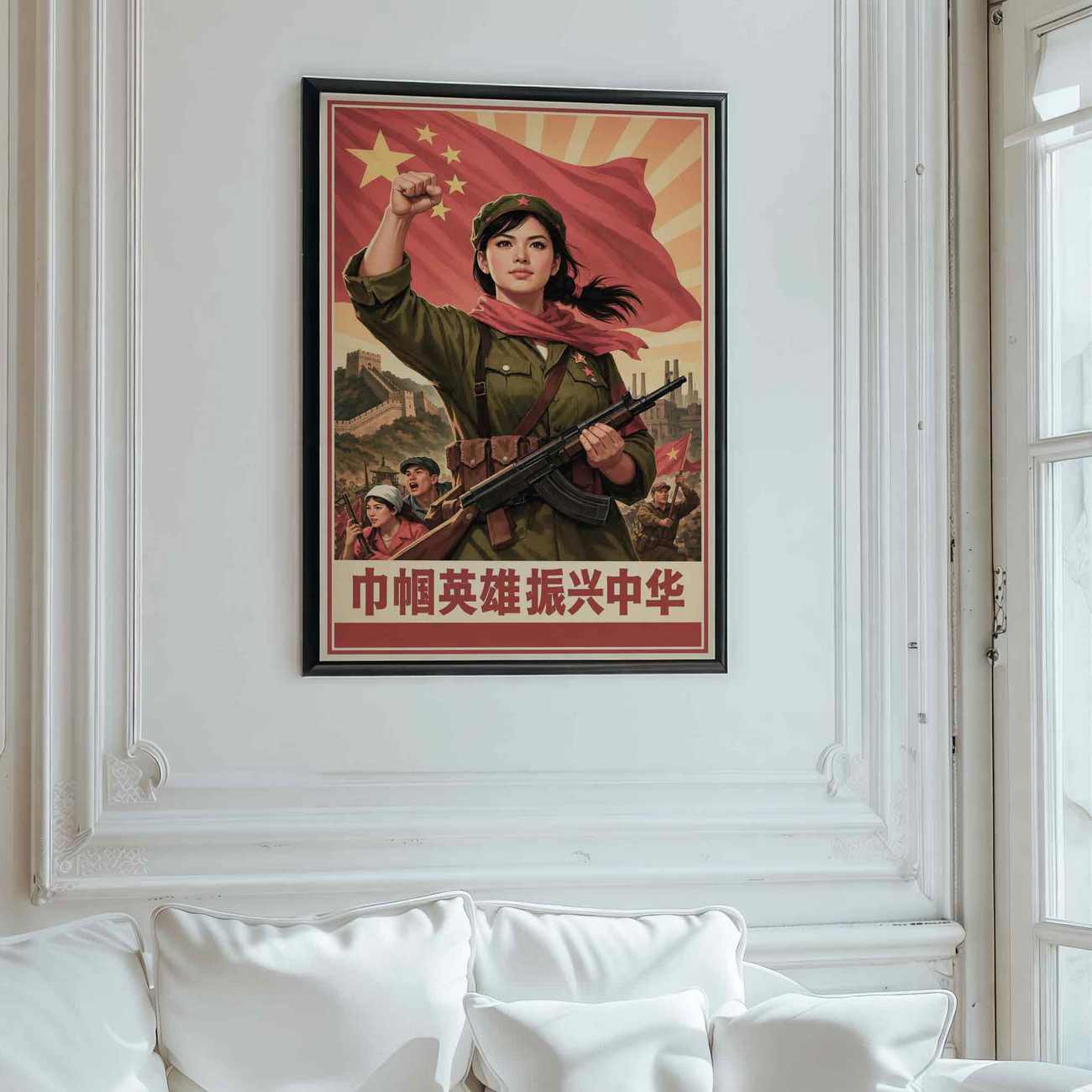 Juliste propaganda kiina a LÖ 40×60 50×75-2aaa