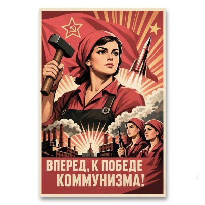 Juliste Neuvostopropagandaa 1