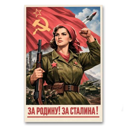 Juliste Neuvostopropagandaa 3