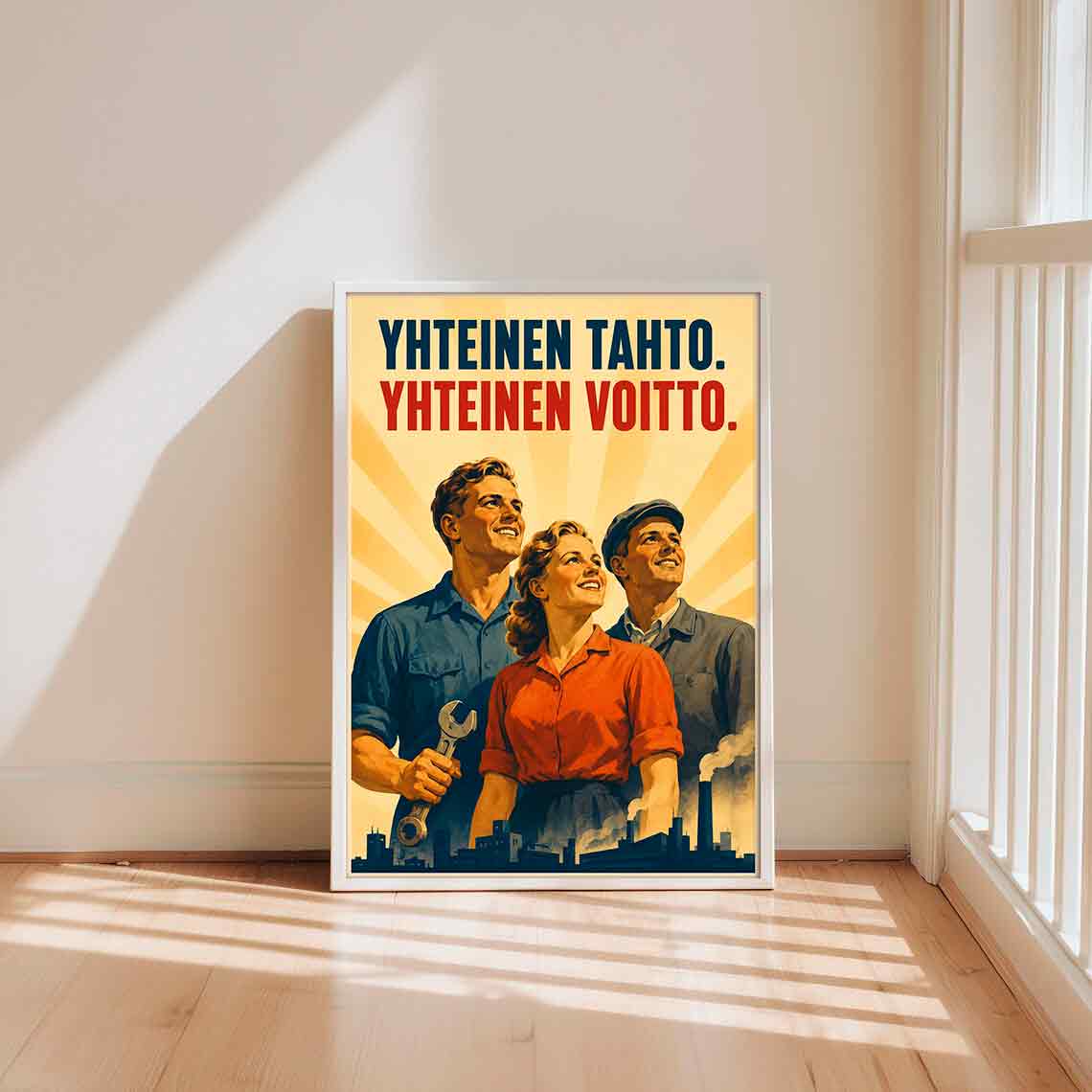 Juliste propaganda suomi 11 LÖ 40×55 50x70aa