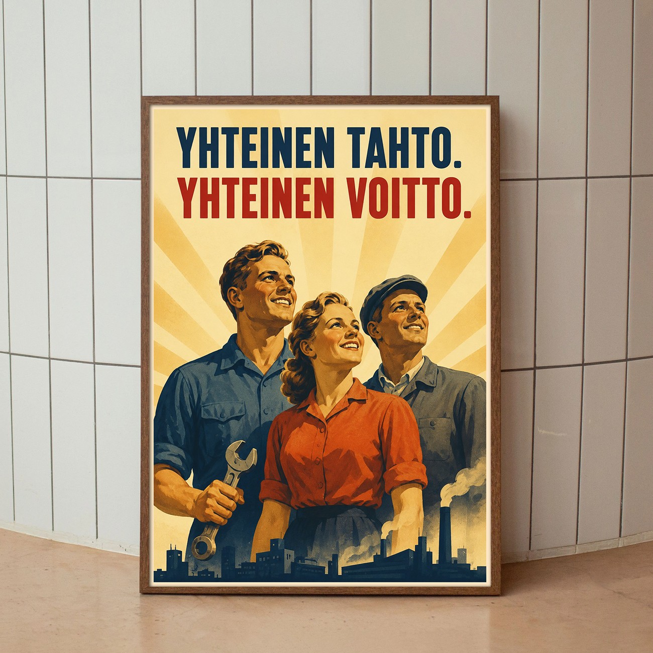 Juliste propaganda suomi 11 LÖ 40×55 50x70aaa