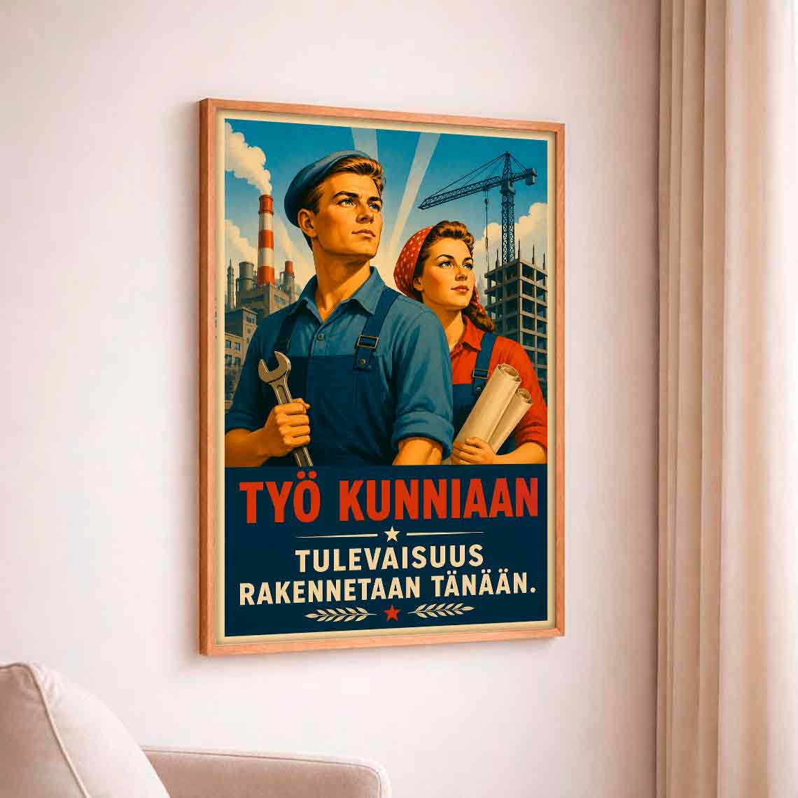 Juliste propaganda suomi LÖ 40×60 50×75-2aaa