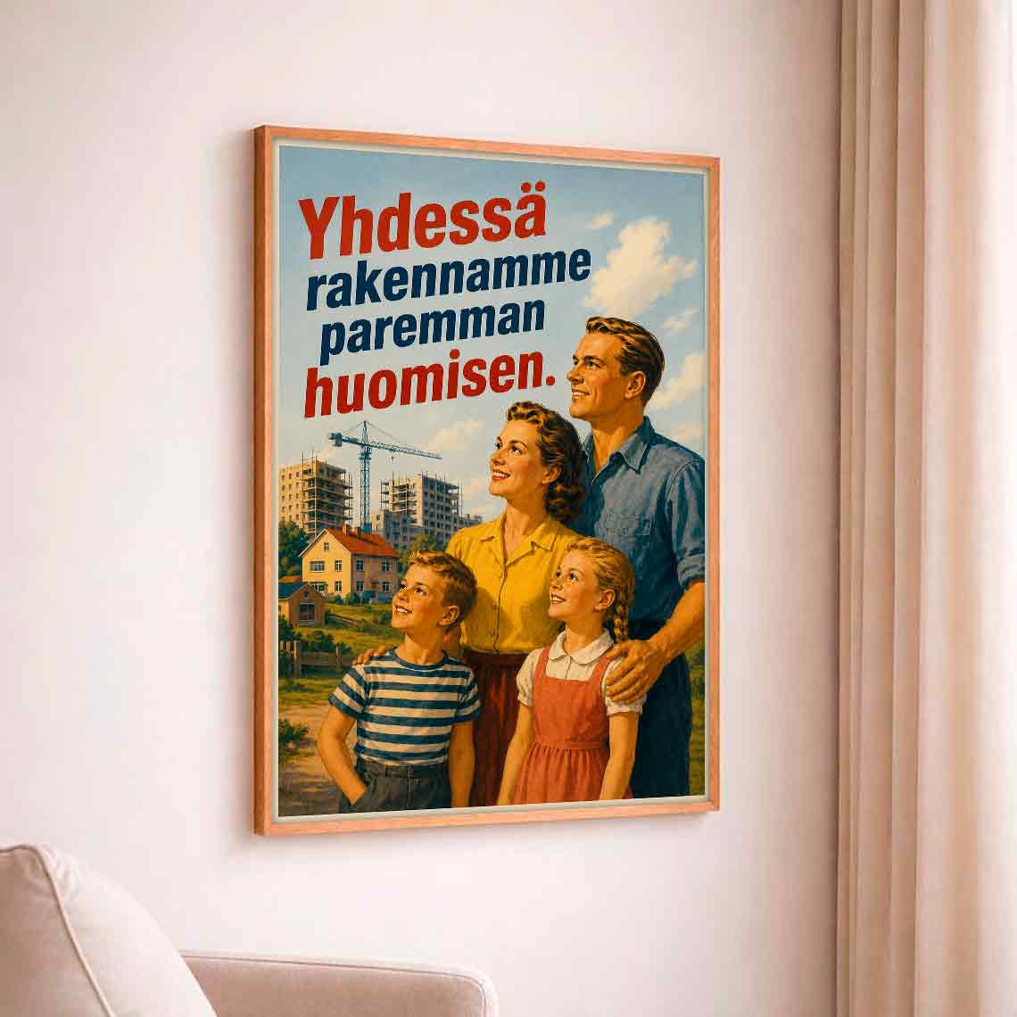 Juliste propaganda suomi LÖ 40×60 50×75-4aaa