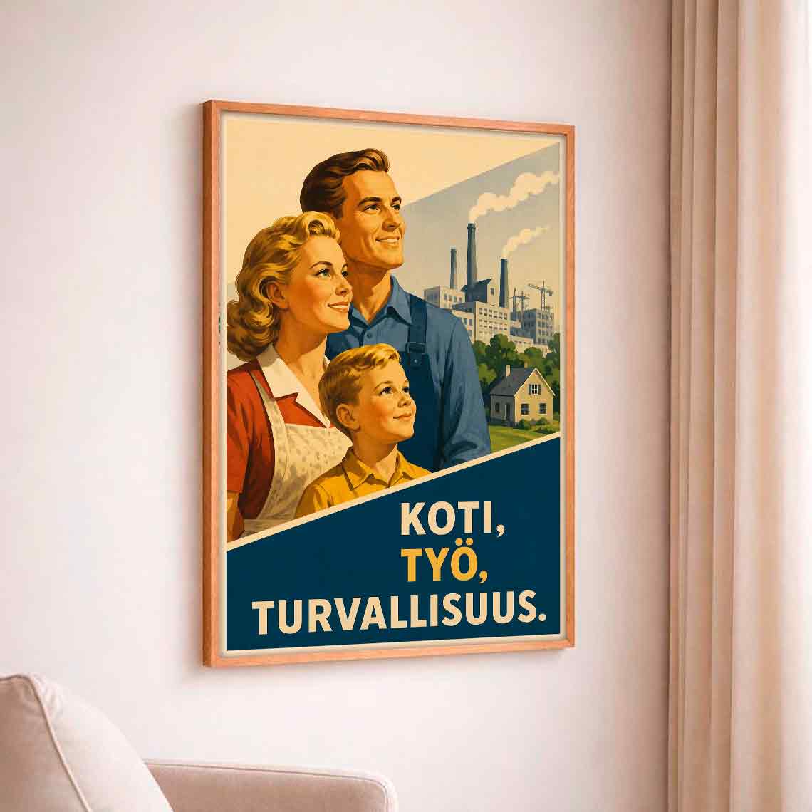 Juliste propaganda suomi LÖ 40×60 50×75-5aaa