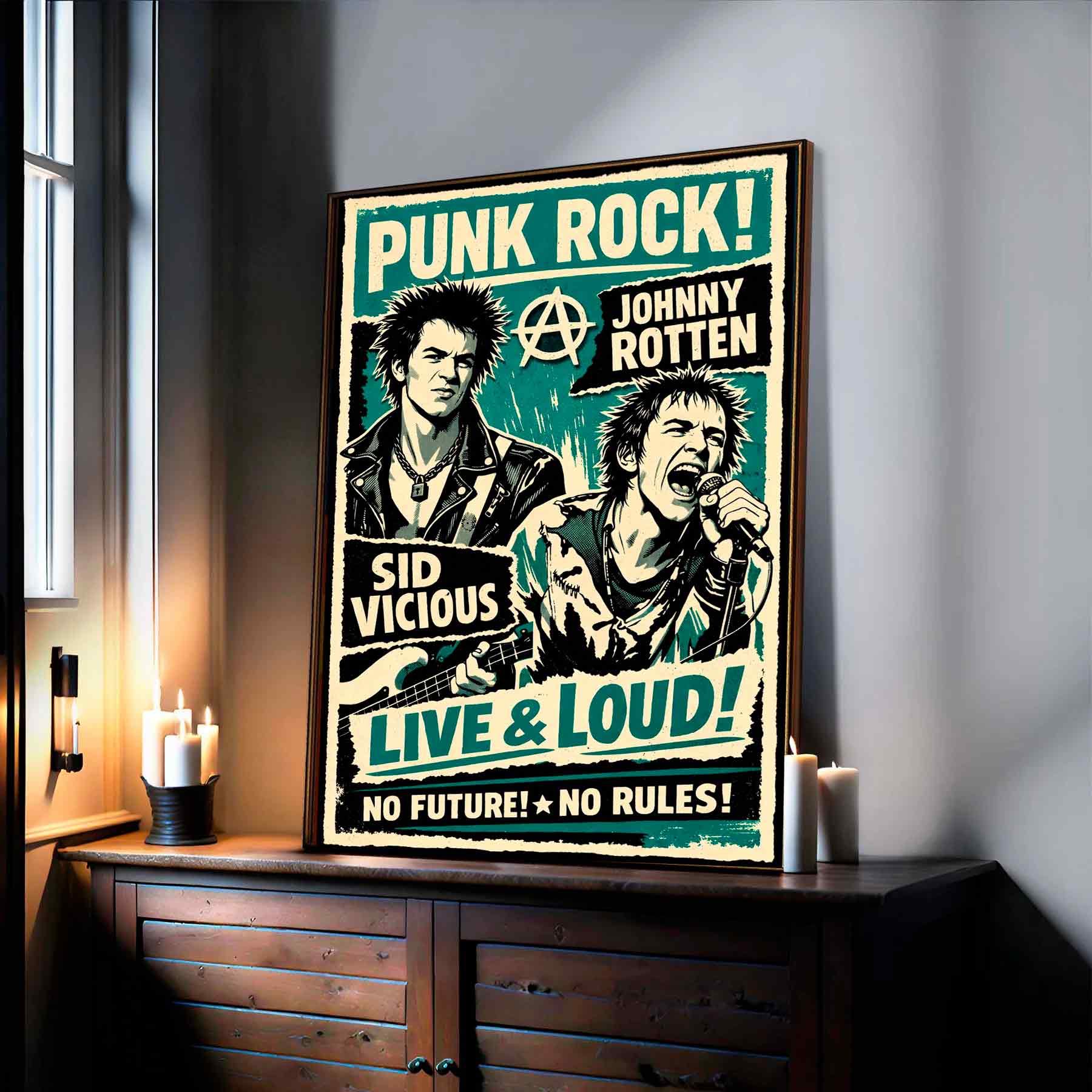 Juliste punk LÖ 50×75 70×105-2aaaa