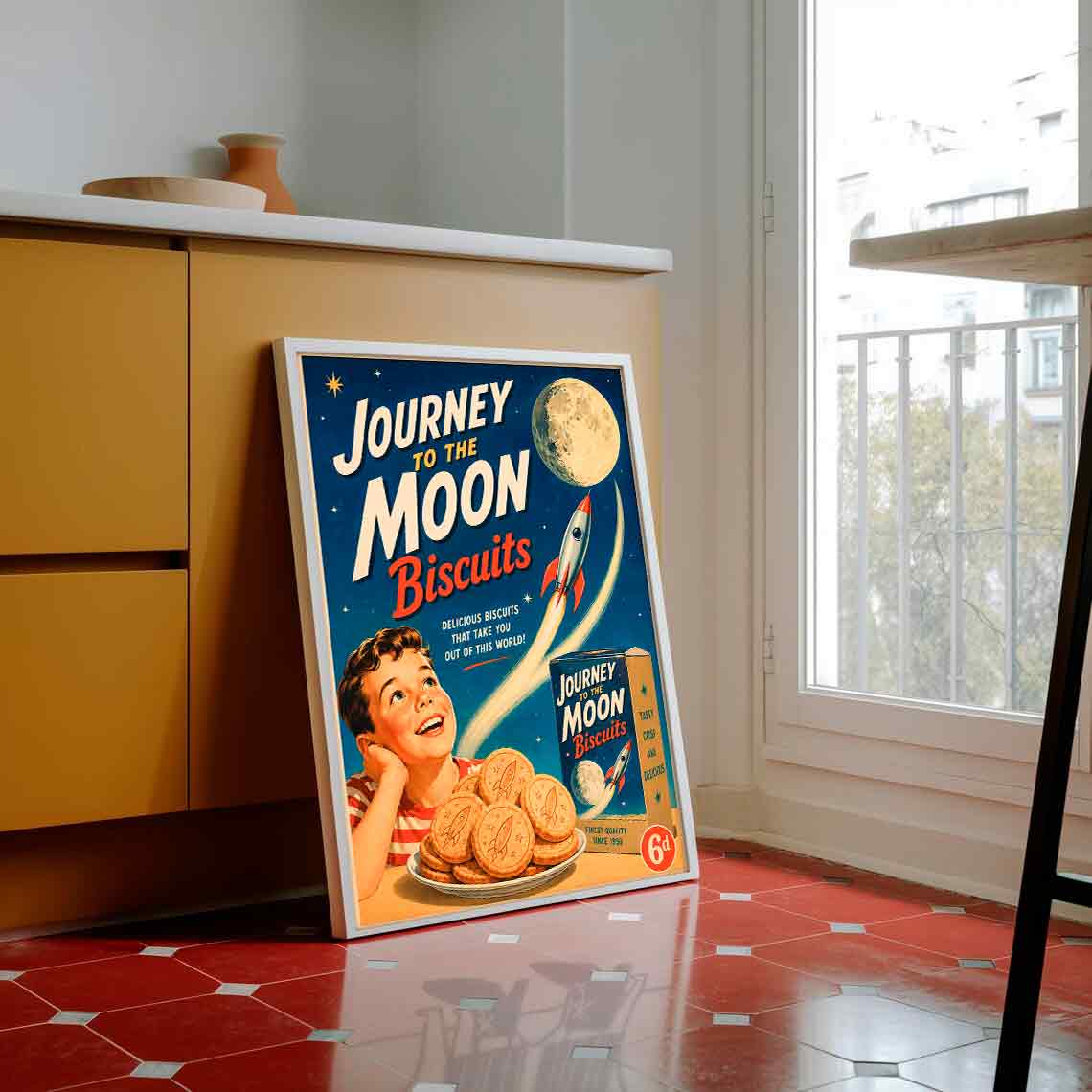 Juliste ruoka ja juomat keksit LÖ 40×55 50×70 2aaaa