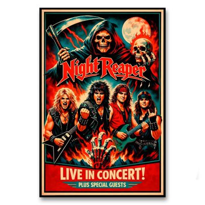 Juliste Night Reaper - Live in Concert
